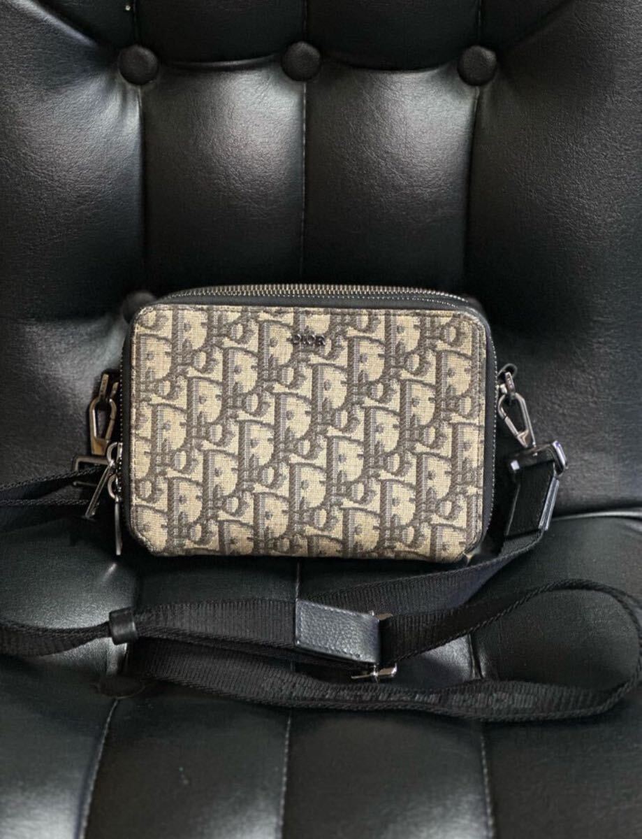 Dior ディオール オブリーク ジャガード ショルダーバッグ