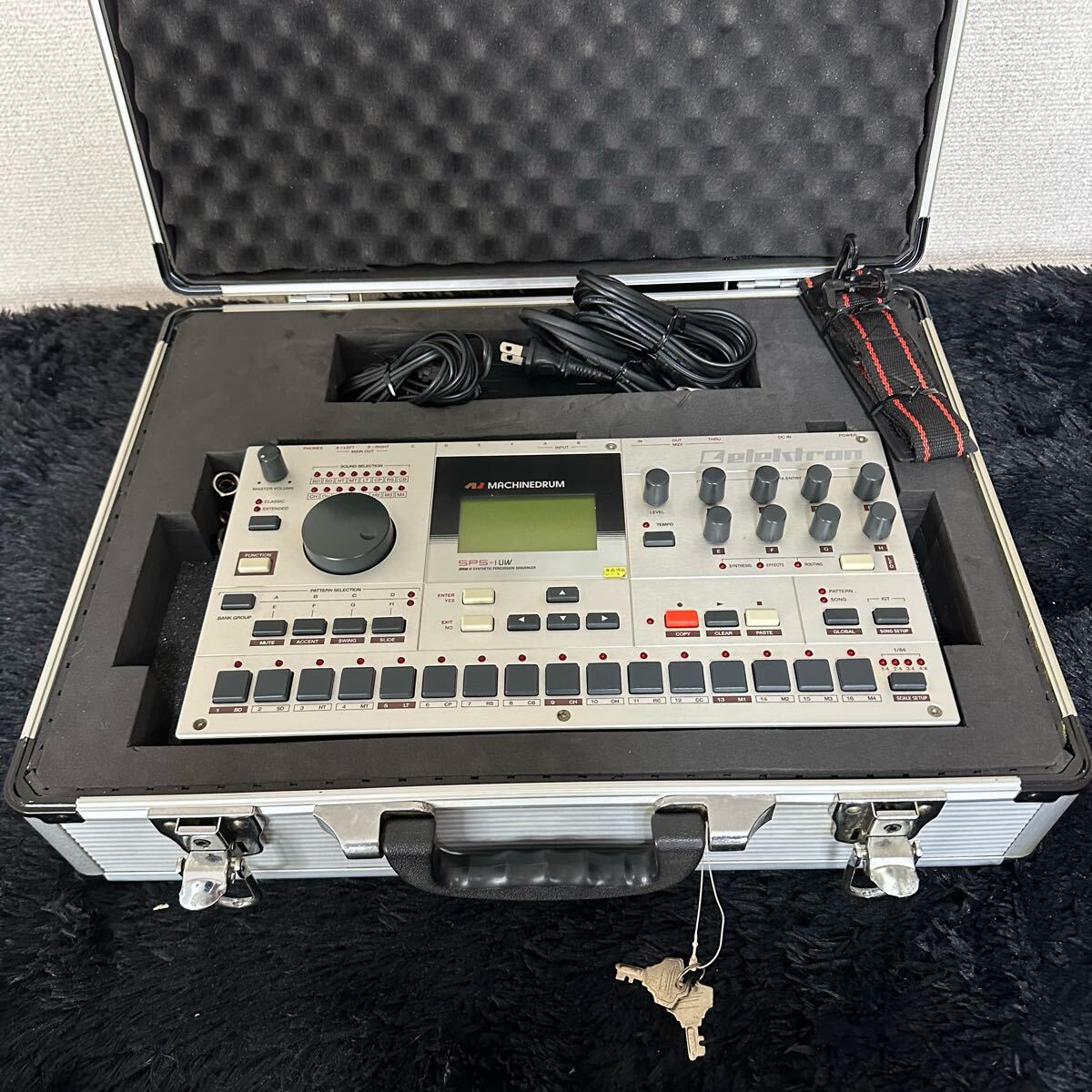 希少!! 1円スタート ELECTRON エレクトロン SPS-1UW MARK II MKII MK2 ドラム シンセサイザー リズムマシン 専用ケース付屬 1円~