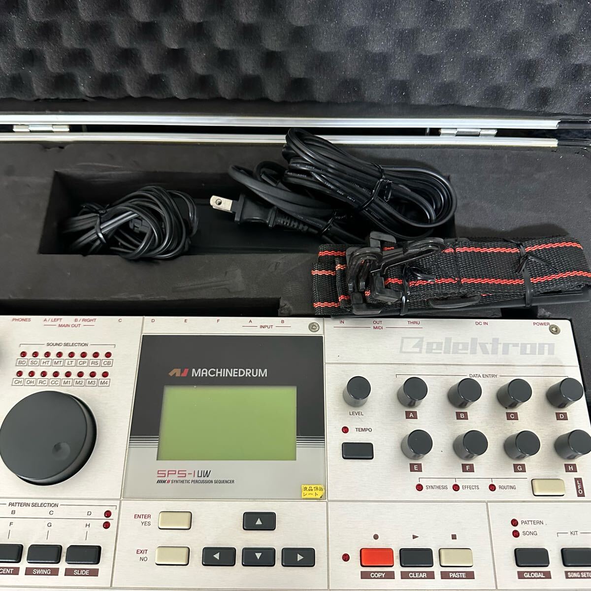 希少!! 1円スタート ELECTRON エレクトロン SPS-1UW MARK II MKII MK2 ドラム シンセサイザー リズムマシン 専用ケース付屬 1円~