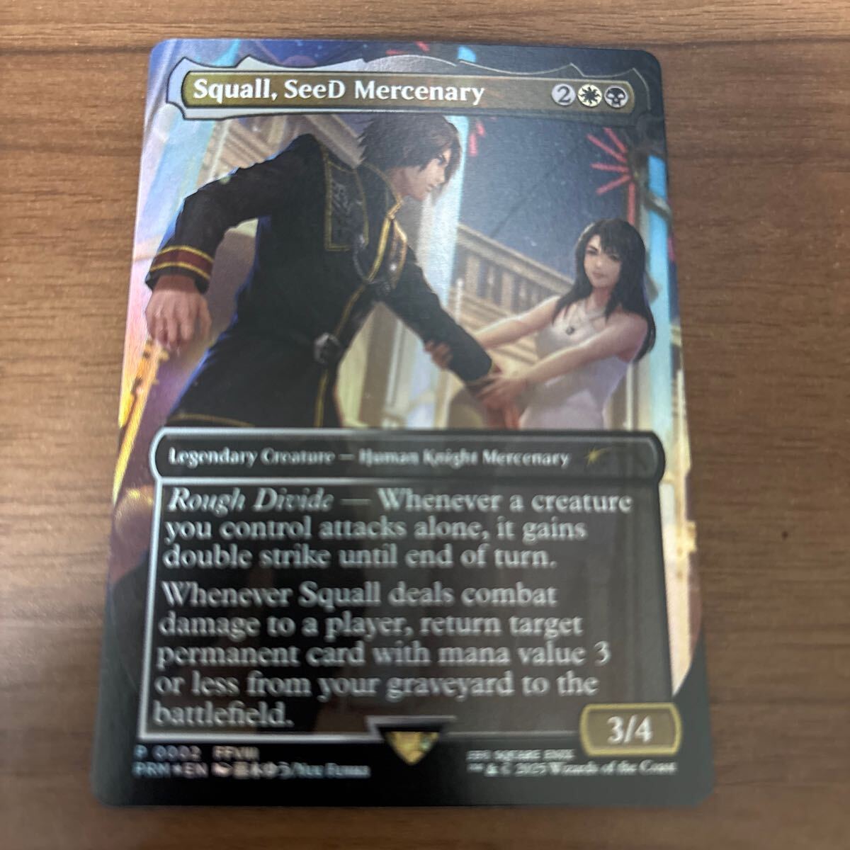 SeeDの傭兵、スコール スタンダードショーダウン MTG 1枚 MTG PRM SeeDの傭兵、スコール 英語 Foil スタンダードショー