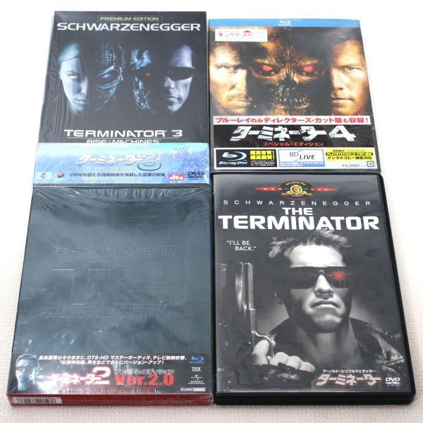 044a Terminator 4 произведение комплект DVD Blu-ray диск Special Edition premium выпуск иметь shuwarutsenega-