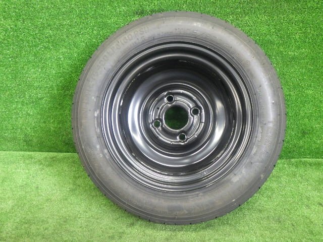 ★ 即決あり スズキ純正 アルト HA25S スペアタイヤ 3.00B PCD100 4穴 MAXXIS T105/90D12 応急 テンパー [ZNo:05011243]