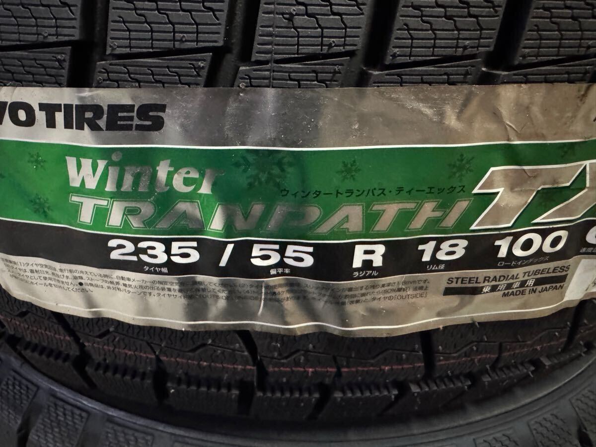 WinterTRANPATH TX 235/55R18 100Q タイヤ×4本セット