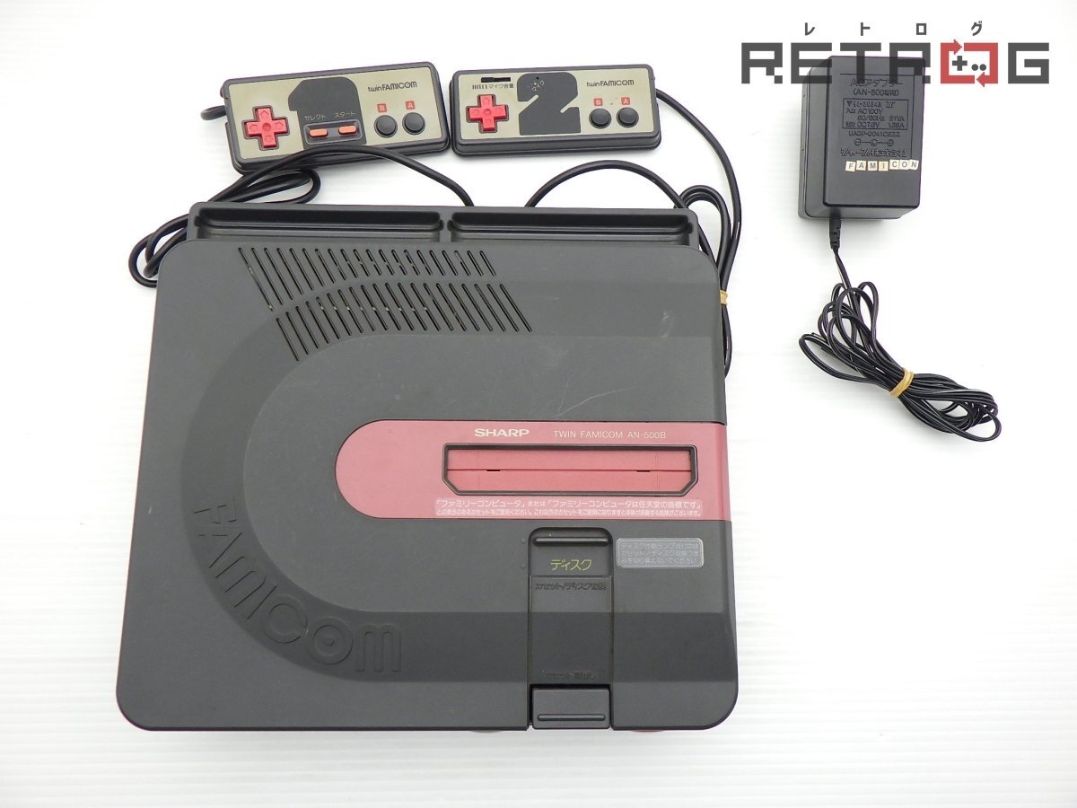ツインファミコン黒セット動作品