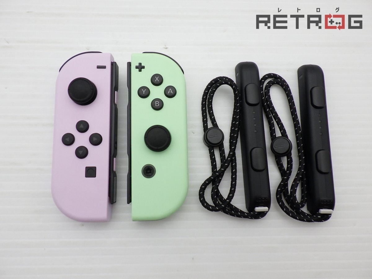 [ с коробкой ]Joy-Con Joy темно синий (L) пастель лиловый /(R) пастель зеленый Nintendo Switch