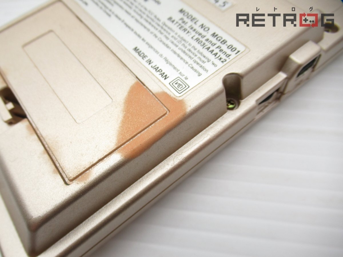 [ Junk ] Game Boy карман корпус (MGB-001/ Gold ) Game Boy GB