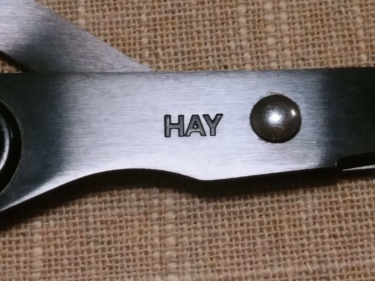 送料無料　HAY　ヘイ　Scissor　はさみ　GOLD　ゴールド　金　新品　+　おまけ　Black　ブラック　黒　ユーズド　北歐デザイン雑貨