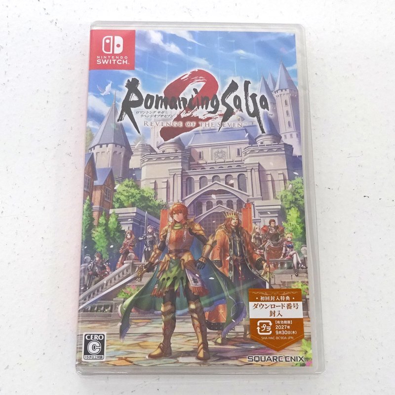 完璧すぎて可愛げがない Switchソフト ☆未開封☆Nintendo ロマンシング リベンジ サガ2 Nintendo Switch