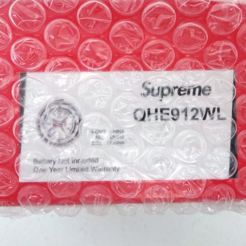 * нераспечатанный *Supreme×Seiko( Supreme × Seiko )Mai Alarm Clock White мой сигнализация часы 25SS*[AP134]