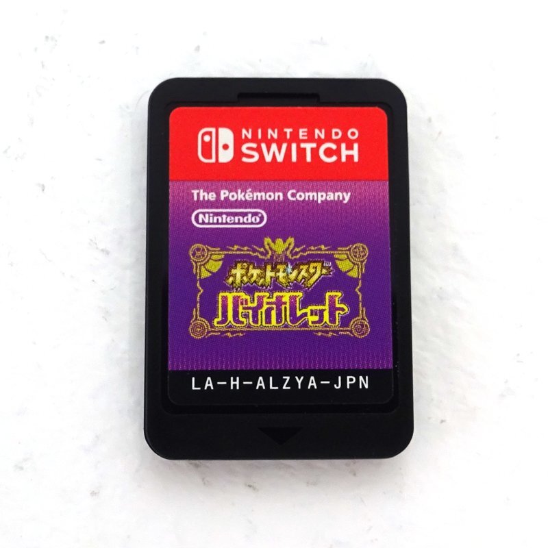 * б/у *Nintendo Switch soft Pocket Monster violet ( Nintendo переключатель / nintendo / переключатель )*[GM646]