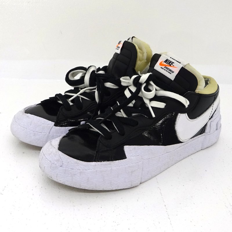 * б/у *NIKE×sacai ( Nike × Sakai ) BLAZER LOW/SACAI Blazer low спортивные туфли 26.0cm US8 DM6443-001*[AP126]