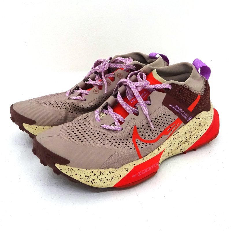 ★中古★NIKE(ナイキ) ZOOMX ZEGAMA TRAIL ズームX ゼガマ トレイル スニーカー 27.0cm US9 DH0623-200★【AP126】