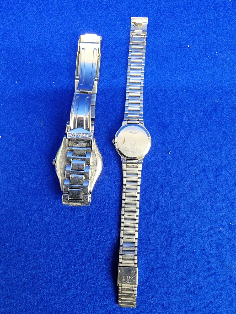 04 утиль снятие деталей Swatch SEIKO spirit ON THE EDGE тайна. страна. Alice ROYAL CROWN наручные часы 5 шт. комплект разряженная батарея неисправность товар 