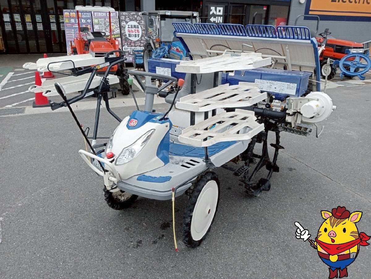 イセキ 田植機 PQZ55-DULF 田植え機 5條【三重県桑名市】【管理番號:5060702】