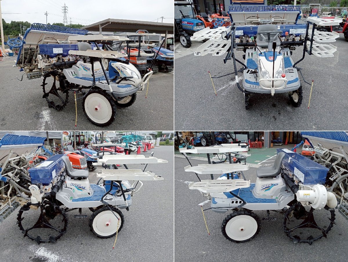 イセキ 田植機 PQZ55-DULF 田植え機 5條【三重県桑名市】【管理番號:5060702】