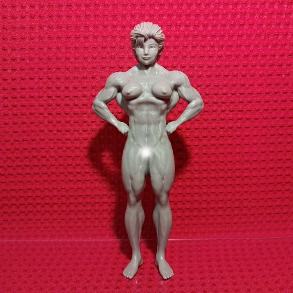 No9 オリジナル品 創(chuàng)作品 フィギュア 女性 マッチョ ボディビル カスタム ガレージキッド 2