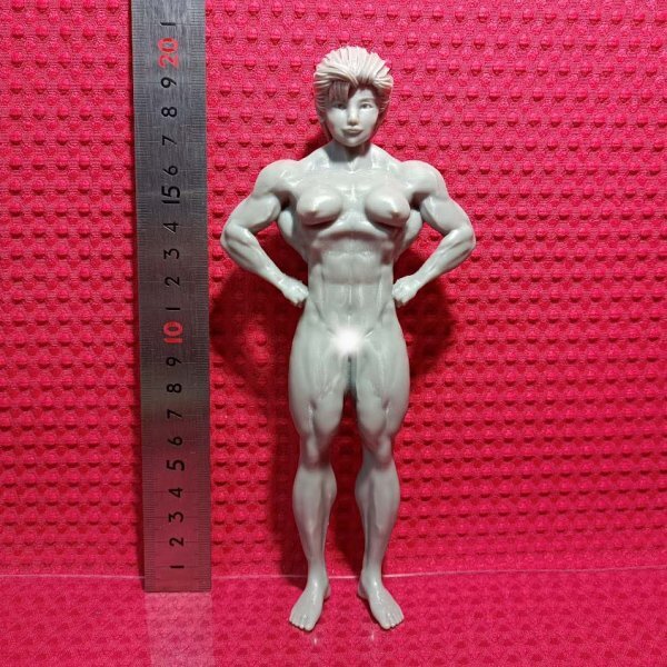 No9 オリジナル品 創(chuàng)作品 フィギュア 女性 マッチョ ボディビル カスタム ガレージキッド 2