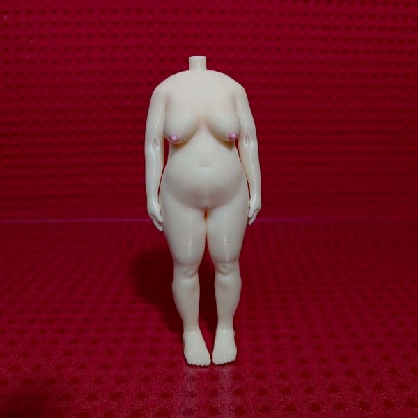 No36　完全オリジナル品　ボディのみ　1/12スケール　Figma　フィグマ　改造　挿替　差替　ぽっちゃり　ポッチャリ　デブ　2