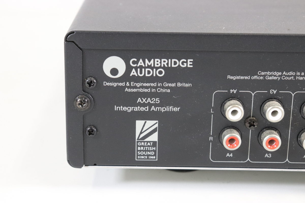 【通電OK】Cambridge Audio AXA25 ケンブリッジ オーディオ プリメインアンプ _KJT_C0620-J011