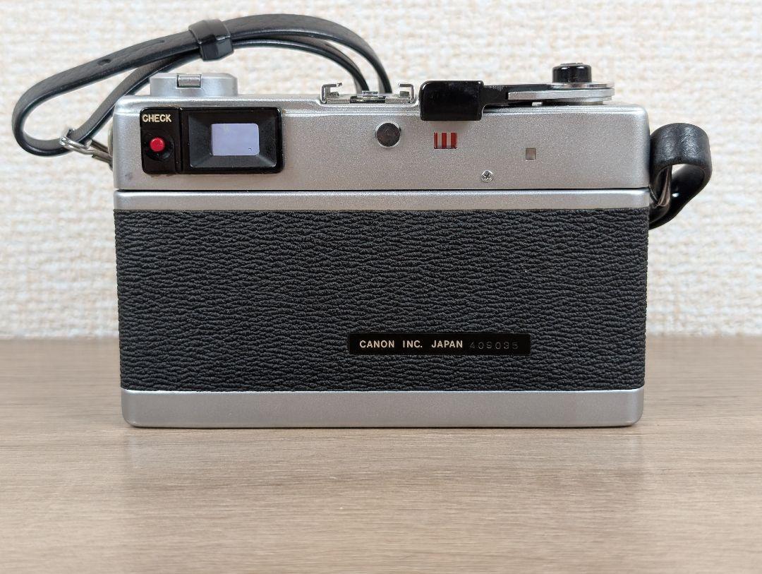 【ジャンク品】Canon canonet QL17 レトロフィルムカメラ