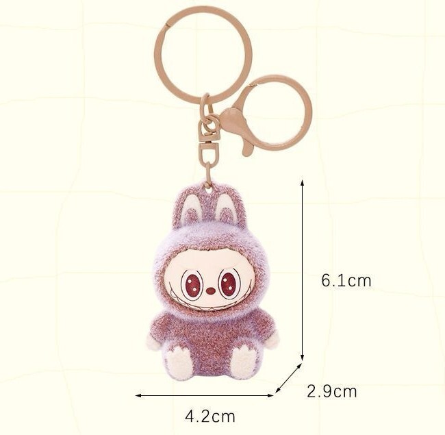 LABUBU ラブブ キーホルダー ピンク｜Yahoo!フリマ（旧PayPay