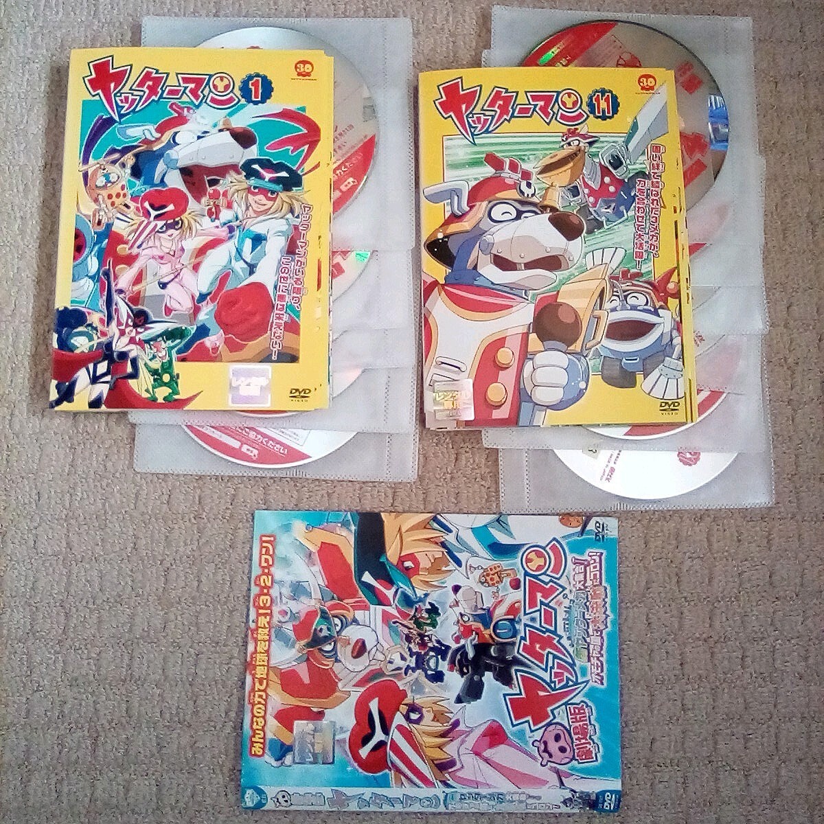 DVD Yatterman все тома в комплекте + театр версия прокат 2008 год эпоха Heisei 