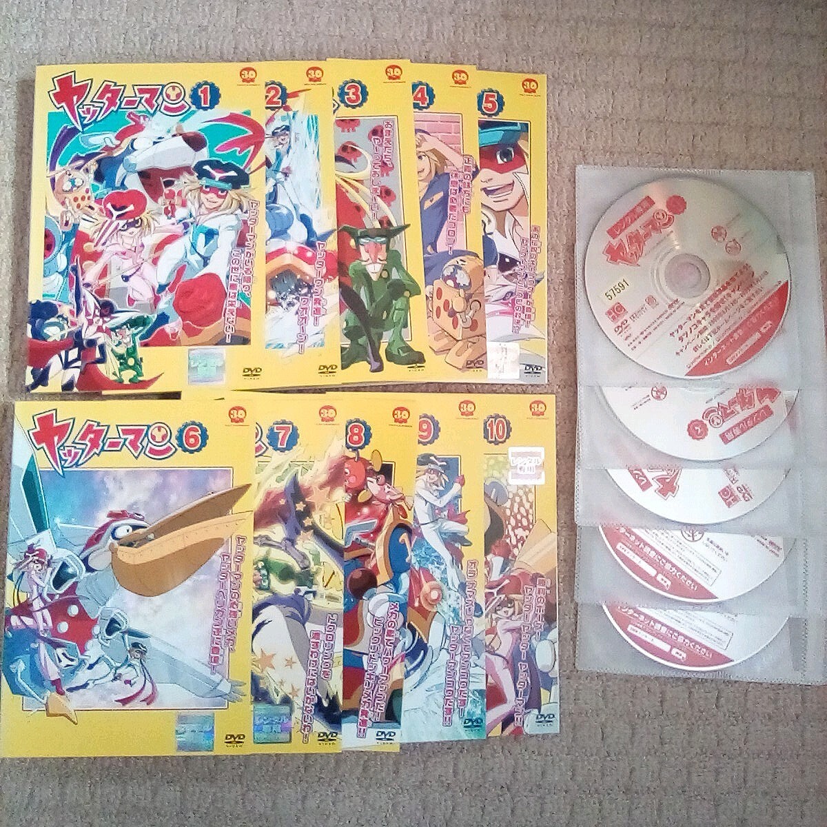 DVD Yatterman все тома в комплекте + театр версия прокат 2008 год эпоха Heisei 