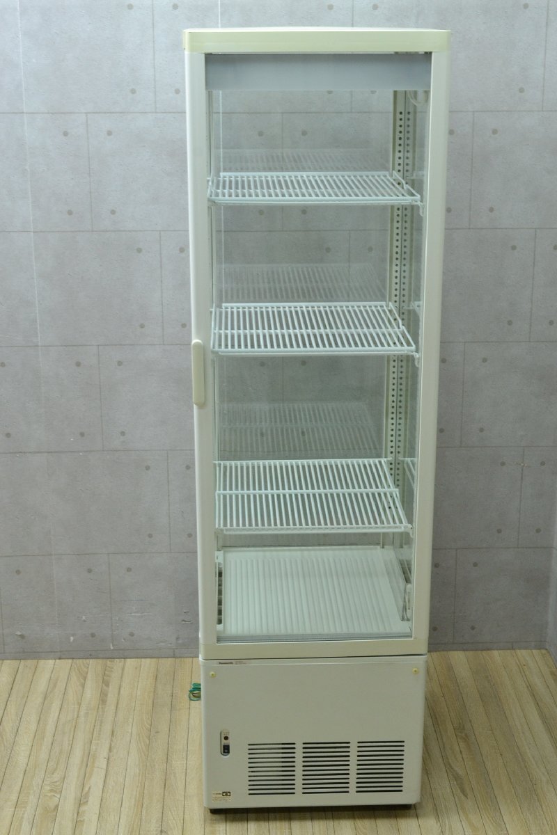 W1427■Panasonic パナソニック■冷蔵ショーケース■4面ガラス■SSR-281N■228L■2014年製■100V 50/60Hz その他
