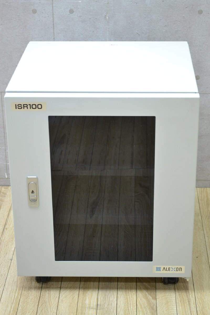 W1431■ALEXON　アレクソン■サーバーラック■ISR200■キャスター?鍵付き■高さ（約）545mm×幅（約)450ｍｍ×奧行（約）450ｍｍ