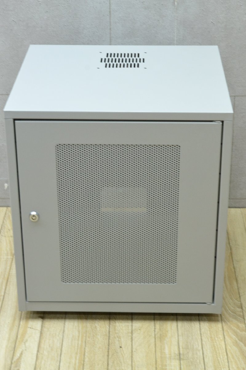 W1454■SANWA SUPPLY サンワサプライ■サーバーラック　鍵付き■ファン無し■CP-KBOX2■外寸：約高さ505×幅450×奧行420ｍｍ