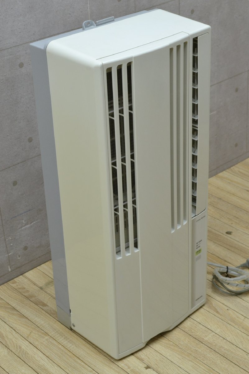 W1513■CORONA コロナ■窓用エアコン■CW-F1619BK■2019年 50Hz 1.4kw/60Hz 1.6kw■冷房専用 ウインドエアコン■窓枠なし リモコンなし