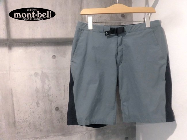 mont-bell モンベル 1105670 O.D.ショーツ M/撥水加工 リップストップ ストレッチ ショートパンツ/ハーフパンツ/アウトドア/メンズ