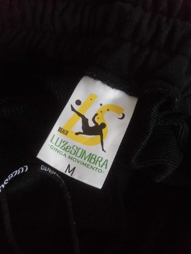 23SS LUZeSOMBRAルースイソンブラ FV SWEAT SHORT PANTSスウェット ショートパンツM/ウォームアップ ショーツ/黒/メンズ/L1231151/サッカー