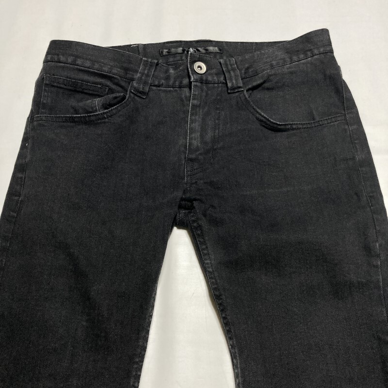 NO ID★21SS★ベーシック名作アーカイブ★コットン ストレッチ デニム スキニーパンツ スリム 美ライン 黒 1 848035-570P ノーアイディー_画像4