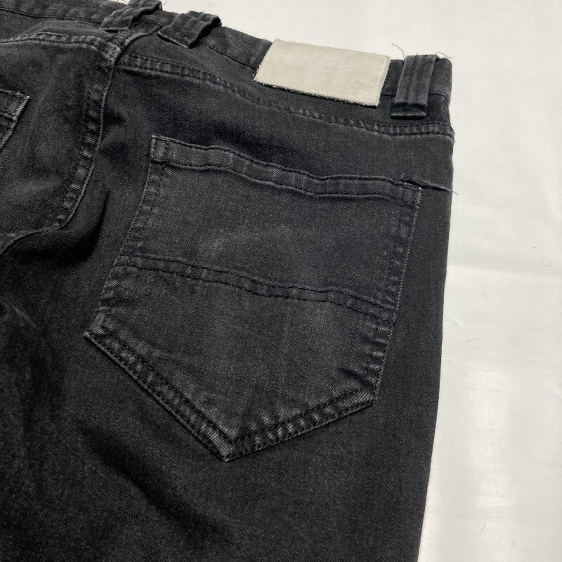 NO ID★21SS★ベーシック名作アーカイブ★コットン ストレッチ デニム スキニーパンツ スリム 美ライン 黒 1 848035-570P ノーアイディー_画像7