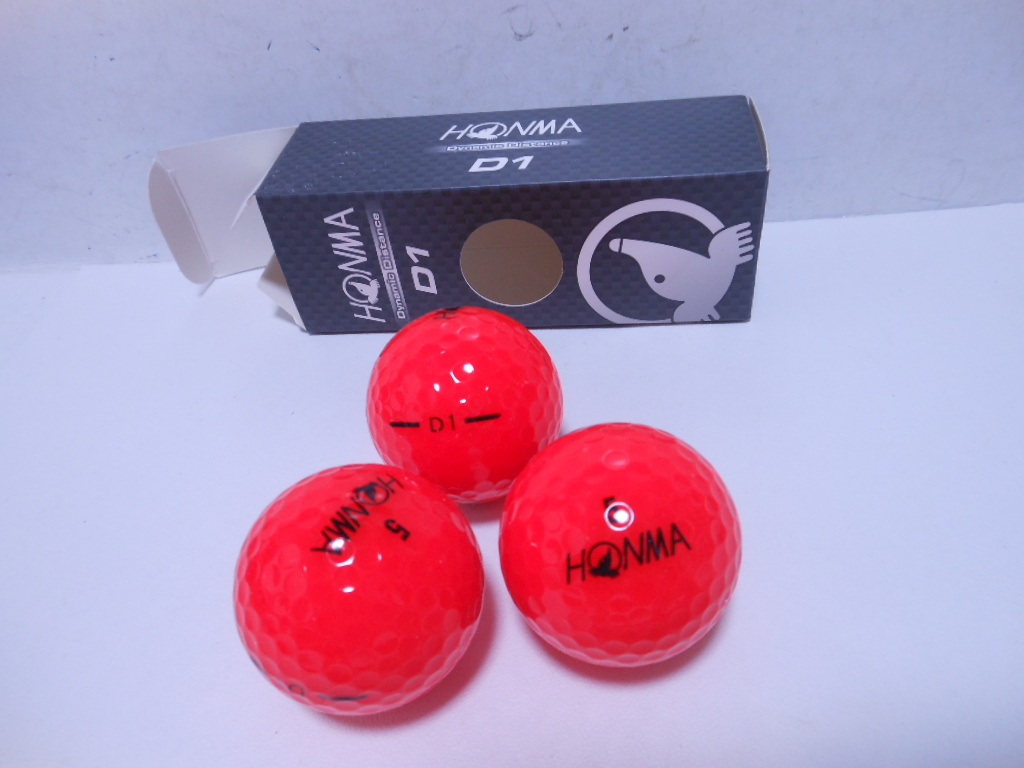 R２５．０６TP-No０４３ HONMA Dynamic Distance D1 赤玉