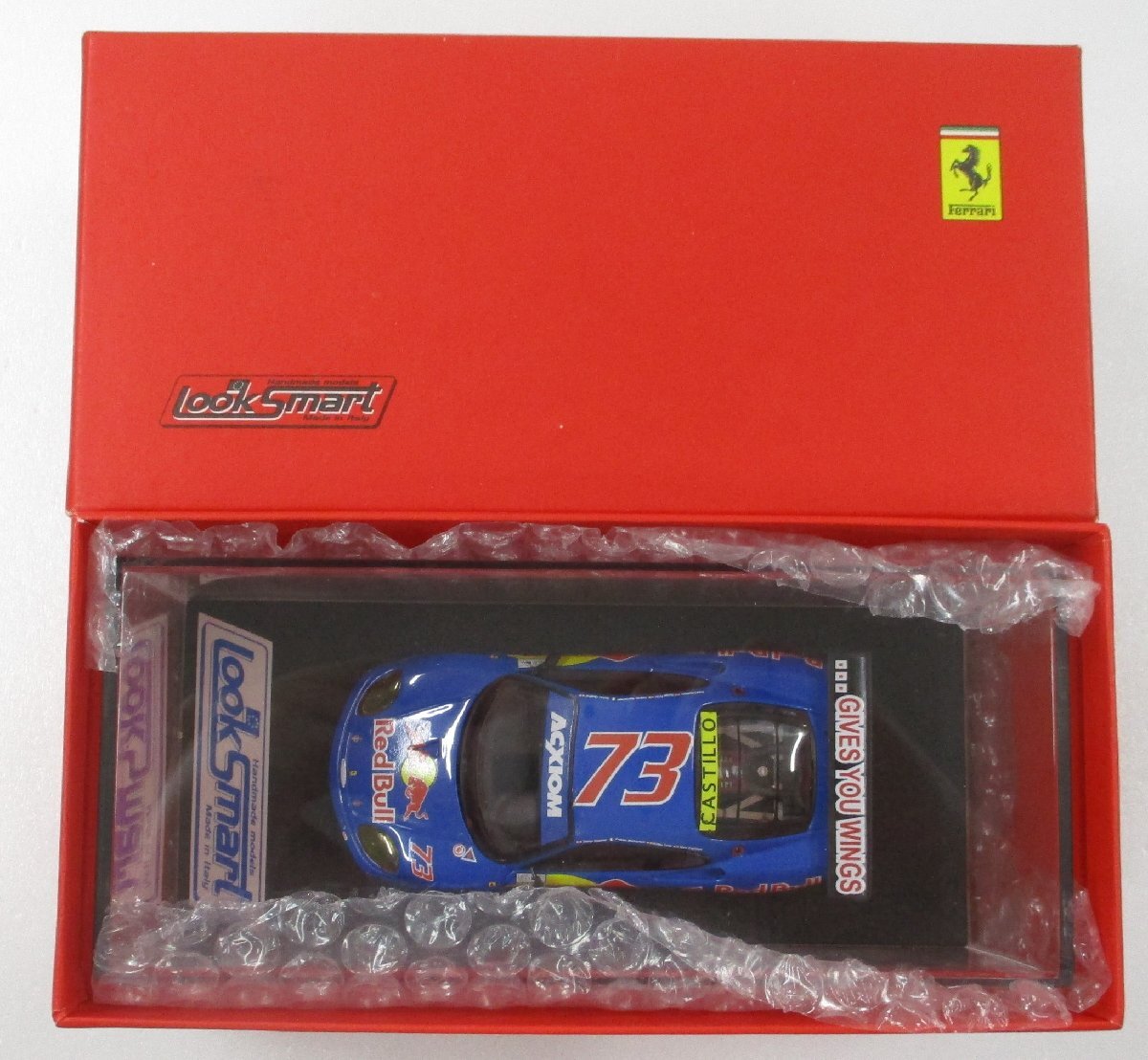 LookSmart 1/43　フェラーリ360　モデナ　レッドブル　LS110【B】mtt052927