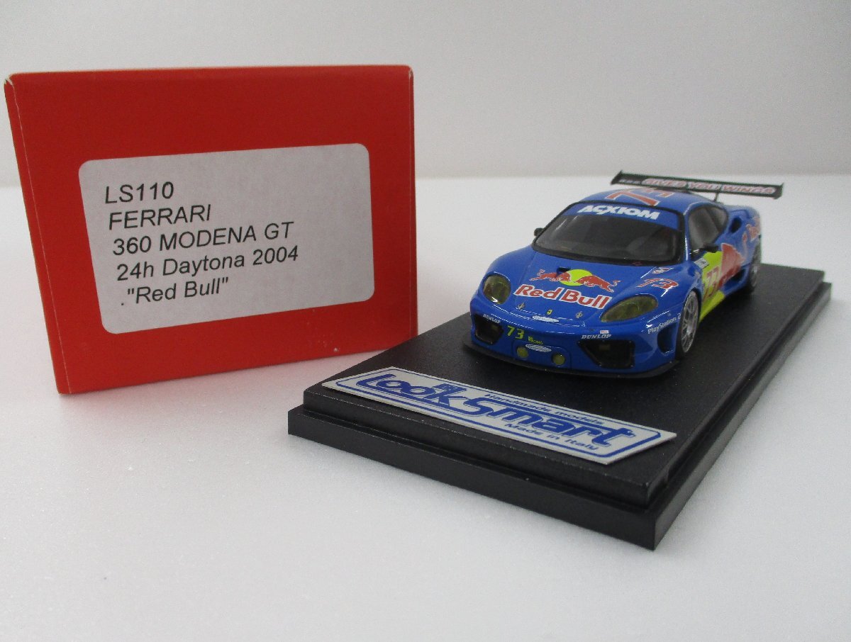 LookSmart 1/43　フェラーリ360　モデナ　レッドブル　LS110【B】mtt052927