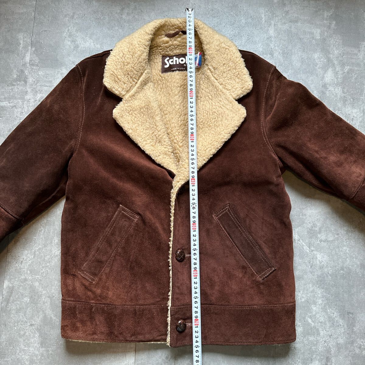 Schott жакет боа Schott кожа ranch coat внешний USA производства 