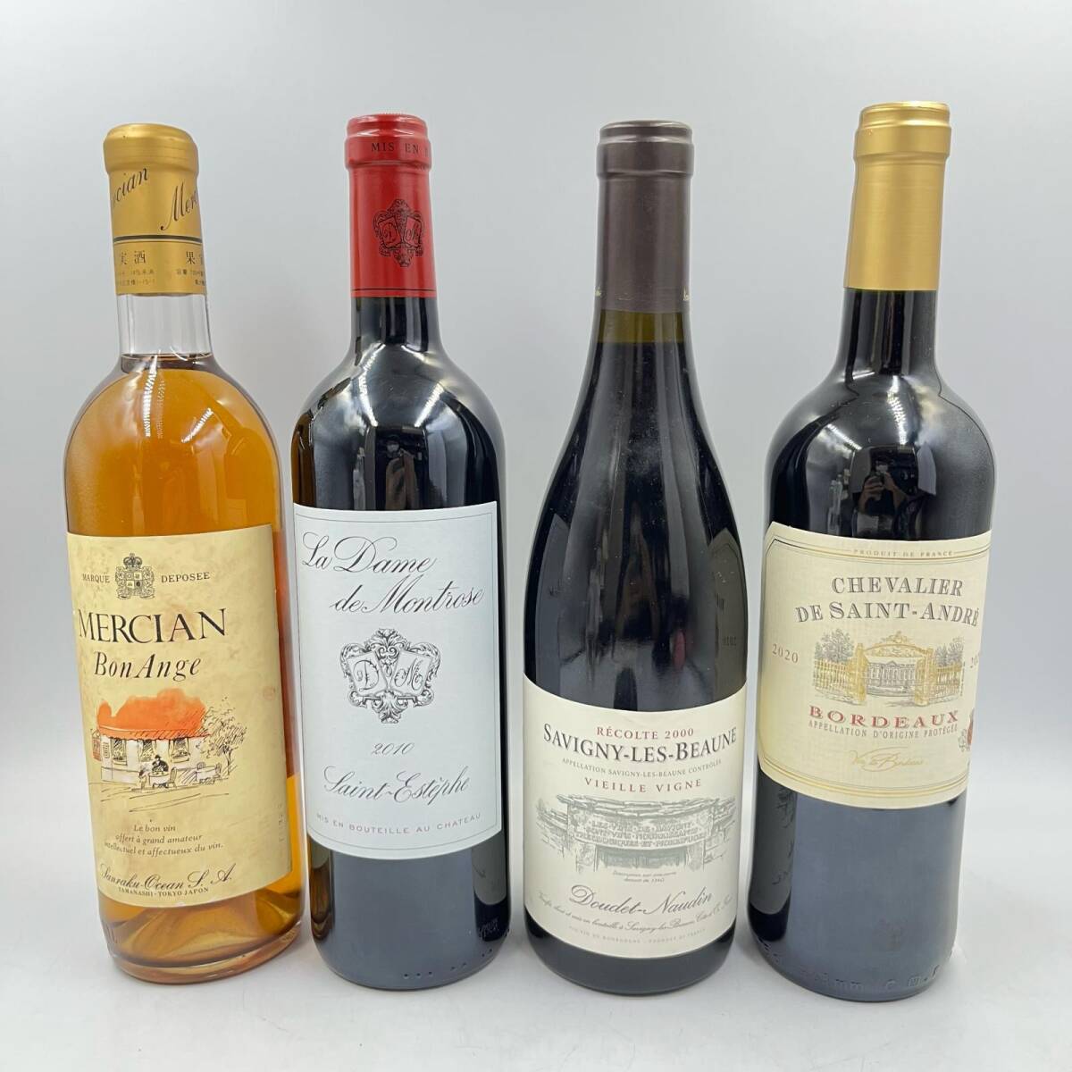 B2936★未開栓 ワイン 4本 まとめ商品?酒 容量 750ml アルコール 13?14%