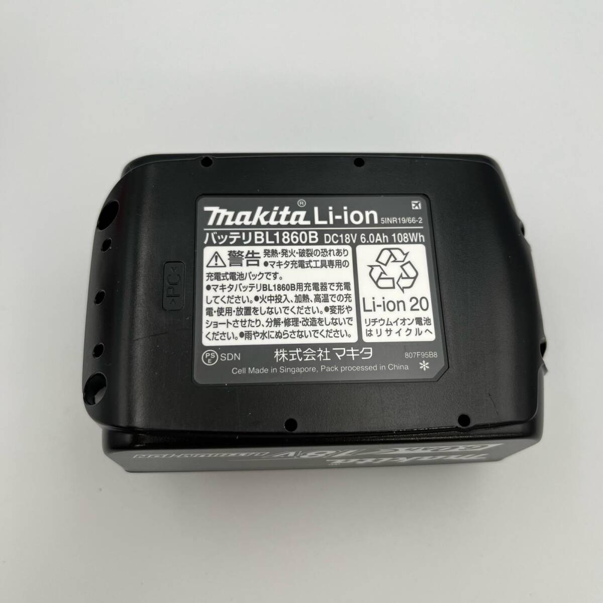 C1890*makita Makita Li-ion батарея BL1860B электроинструмент прочее 