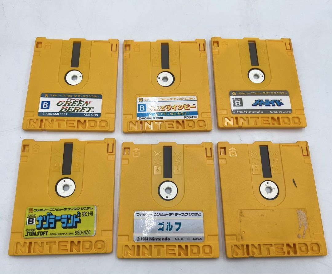 NINTENDO Nintendo Famicom диск карта 14 листов продажа комплектом 