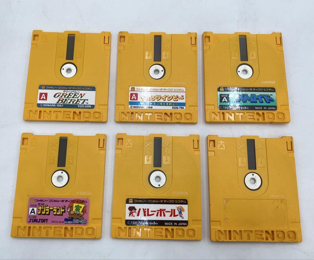 NINTENDO Nintendo Famicom диск карта 14 листов продажа комплектом 
