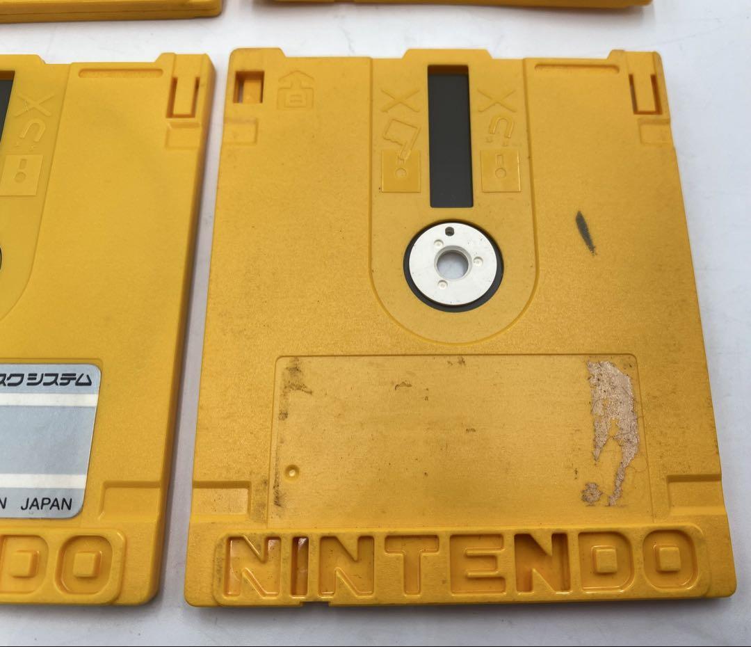 NINTENDO Nintendo Famicom диск карта 14 листов продажа комплектом 