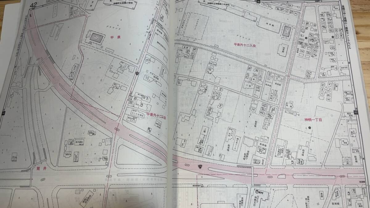 [zen Lynn карты жилых районов 27][ Ibaraki префектура олень остров уезд бог . блок '90]* все 95 map *1990 год 5 месяц * осмотр ) станция маршрут map железная дорога . земля Kanto карта география район старый фотография недвижимость материалы ZENRIN