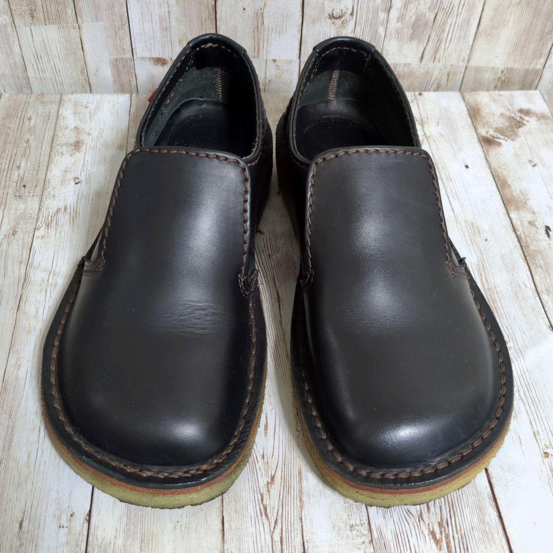 [duckfeet] кожа туфли без застежки *Falster* блинчики подошва *39* Duck футов * черный * чёрный *faru Star * Loafer * женский кожа обувь 