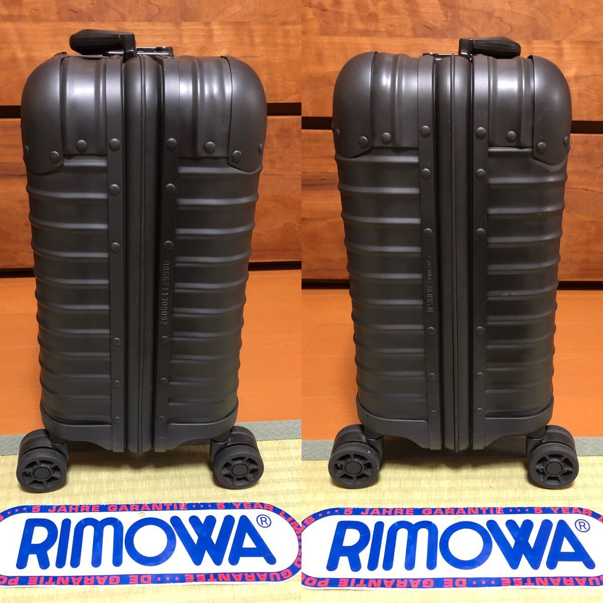 ☆美品☆激レア☆RIMOWA リモワ　ステルス　ビジネストロリー4輪　　26L 早い者勝ち　入手困難
