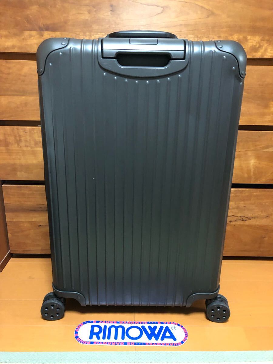 ☆美品☆レア☆RIMOWA リモワ　ステルス　82L 早い者勝ち　入手困難