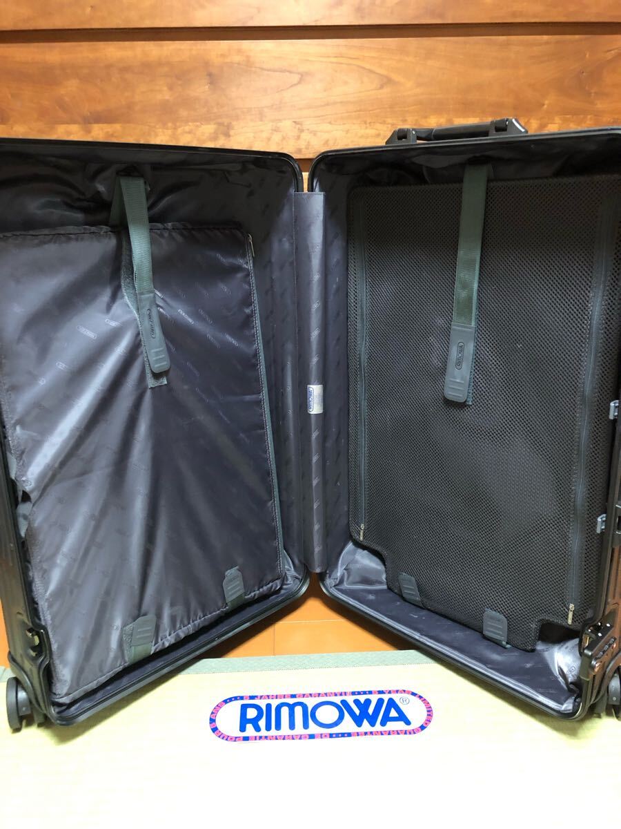 ☆美品☆レア☆RIMOWA リモワ　ステルス　82L 早い者勝ち　入手困難