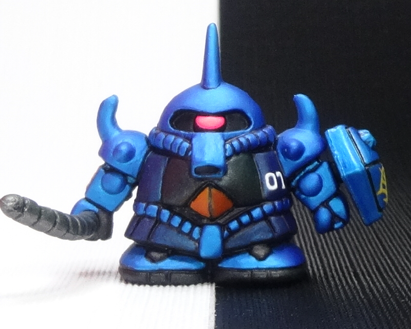 ガン消し MS-07 グフ 消しゴム SDガンダム フィギュア